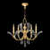 Beveled Arcs 5 - Light Chandelier