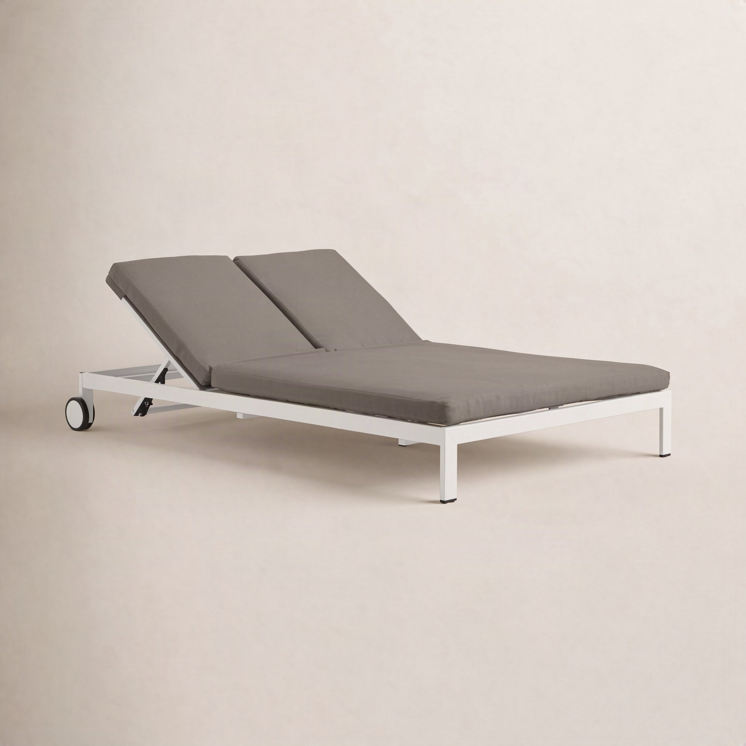 Sally 53" Seat and Back Cushion, Gray