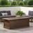 56'' Rectangular Outdoor MGO 50,000 BTU Propane Fire Pit, Wood Pattern (Tank Cover Not Included)-781296356