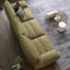 Coussin modulaire vert 100% polyester-426446851