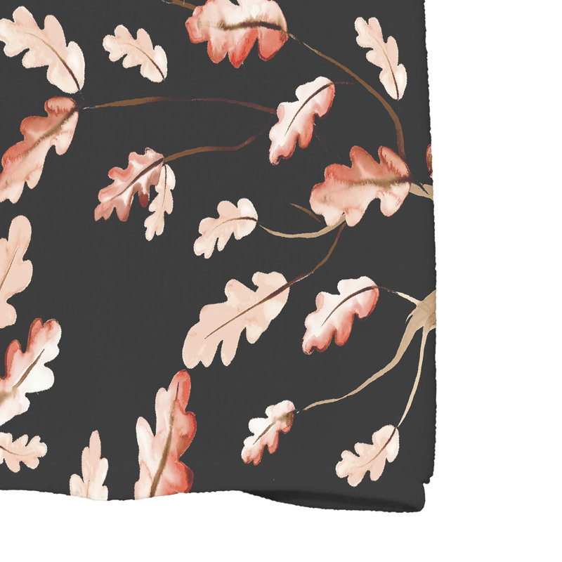 Serviette de chêne sauvage à main sauvage Lanz, Noir