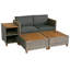 Ensemble de chaise longue de patio Fulvia-1510463876