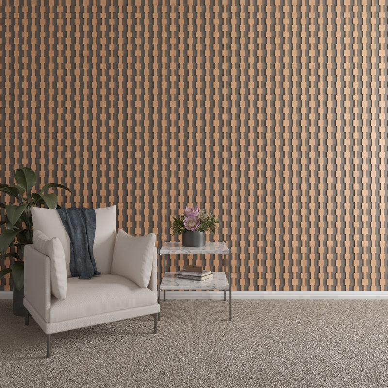 Ensemble de panneau mural Midland, H 47 po x l 2 po x P 0,25 po, Cerisier