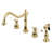 Kingston Brass Bel-Air Double-Handle Widespread Kitchen Faucet-28304915-70851123