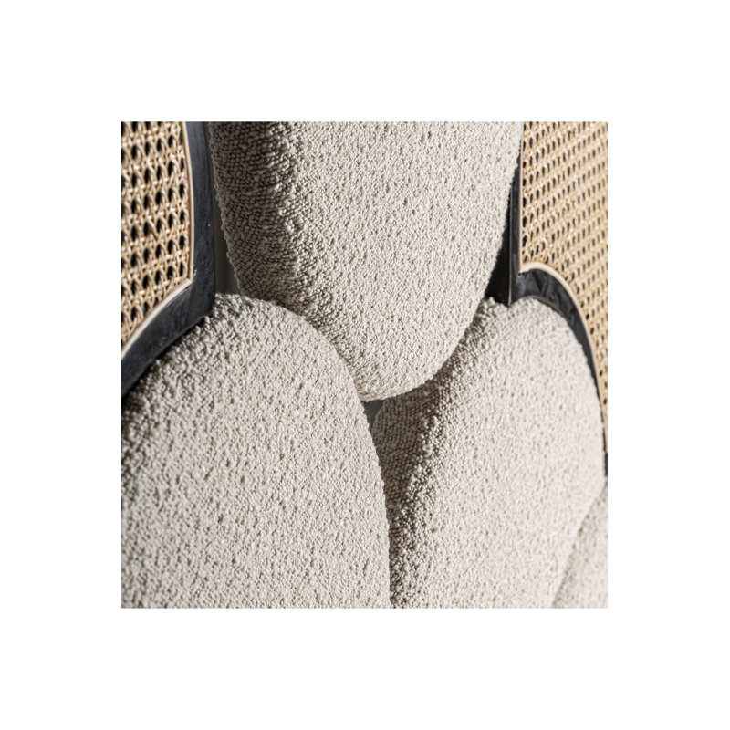 Prati Upholstered Headboard, Single