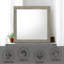 Barrett Square Wall Mirror with Wooden Frame
