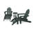 POLYWOOD Classic Adirondack 5-Piece Casual Set-39397620