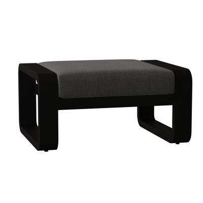 Repose-pieds d'extérieur avec coussin Vale