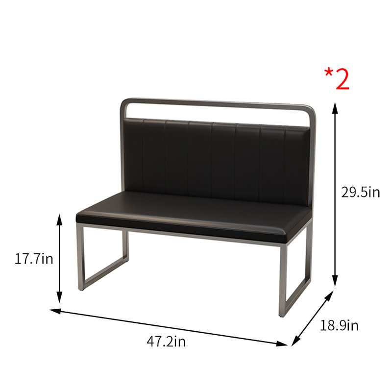 Banc de rangement Snack Bar