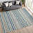 Machine Washable Indoor/Outdoor Chantille ACN2479 Damask Rug-441679866-441679861