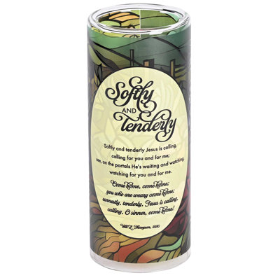 Candleholder Softly And Tenderly 10H