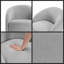 Fauteuil d'appoint pivotant tonneau Elegant-228778714