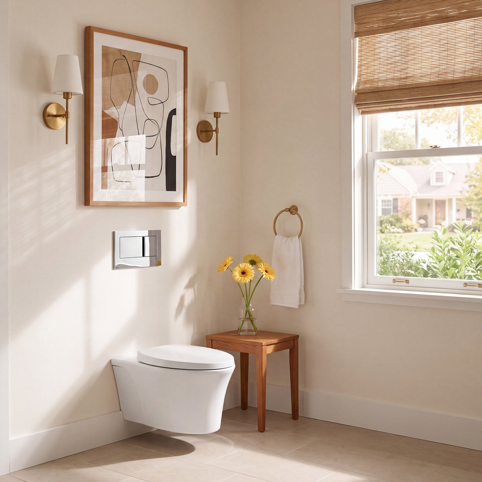 Veil Wall-Hung Dual-Flush Toilet, White