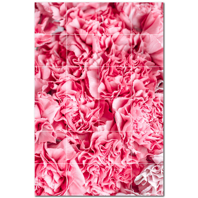Panneau décoratif en céramique satinée 12 po x 12 po