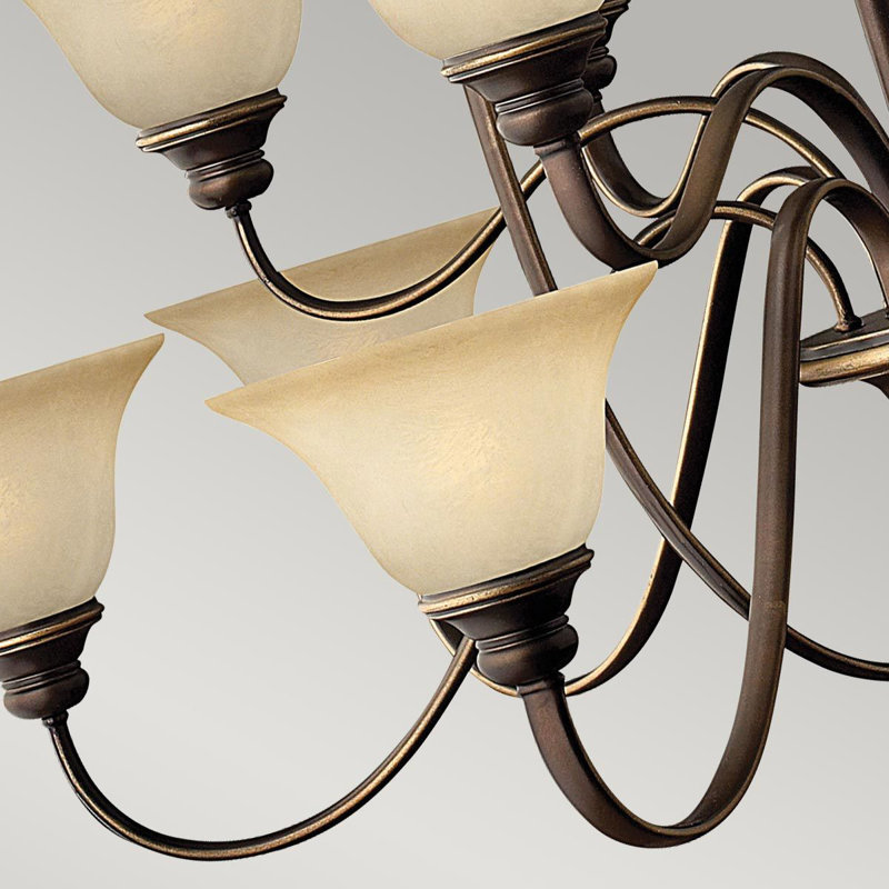 Vanburen 15 - Light Shaded Chandelier