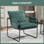 Minimal Padded Accent Chair, With Pockets --728539232