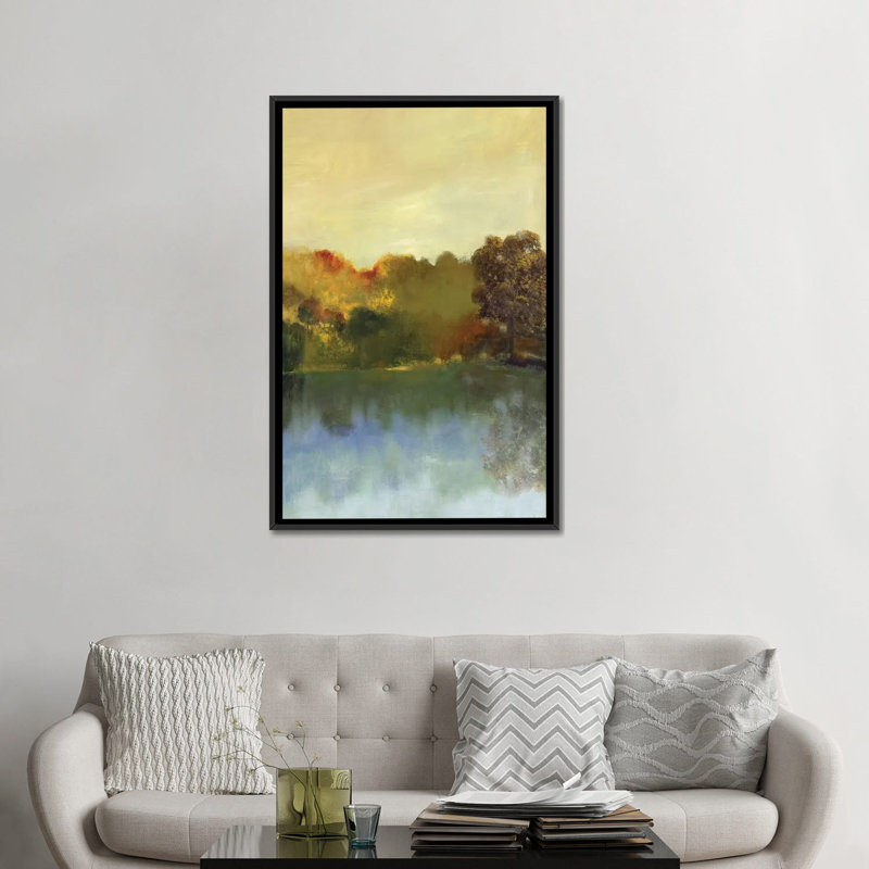 « natural », impression sur toile, H 26 po x l 18 po x P 1,5 po, Toile avec cadre noir, Pas de tapis