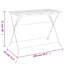 Ensemble bistro rectangulaire d'extérieur de L 21,3 po pour 6 personnes-728917380