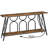 Unique 63" Console Table with Charging Station and Storage Shelf-105532774