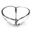 Hearts Crystal Dessert Bowl