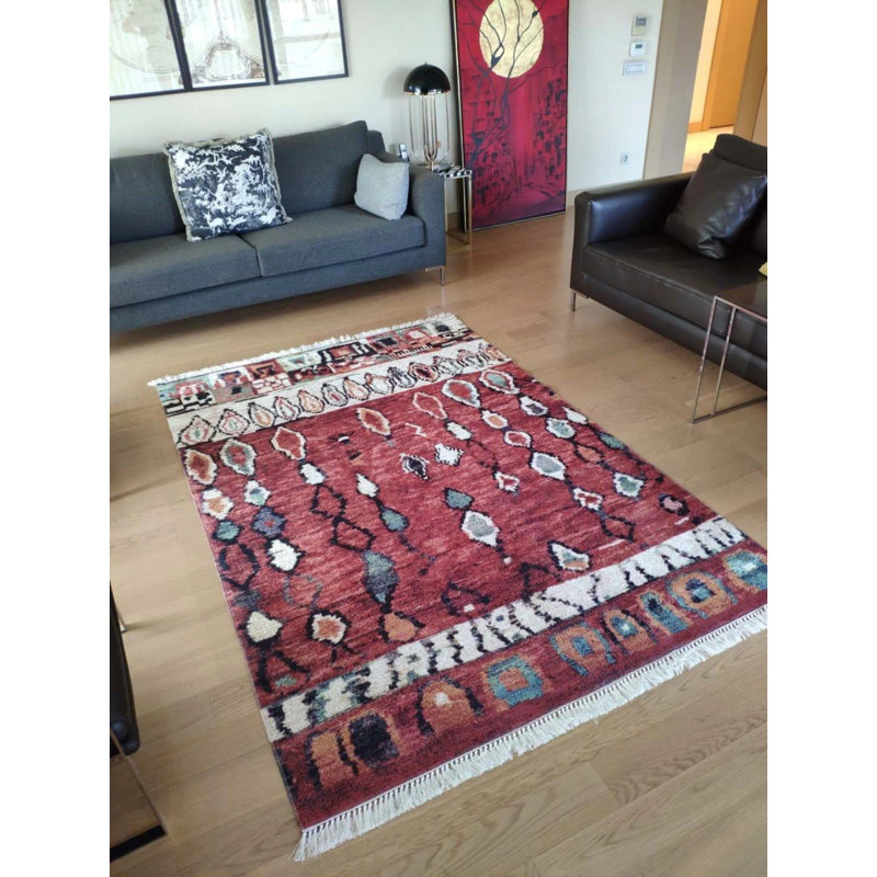 Tapis Masanao avec envers antidérapant, Rectangle 2 pi 7 po x 4 pi 11 po