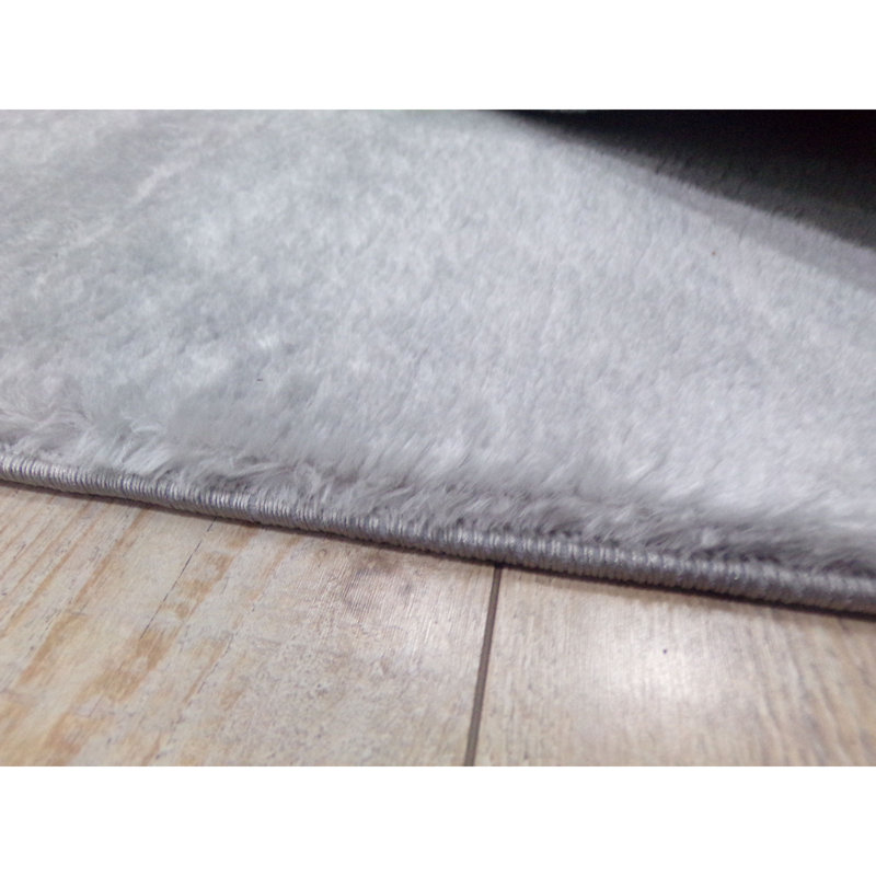 Premium Hall Carpet, Light Grey, 31.5 x 118.1 Inches | 100% Polyester, 0.8-Inch Pile Height | Non-Slip Plush Underside, Antibacterial & Anti-Allergenic, Machine Washable at 86°F | Perfect for Entryways & Living Spaces