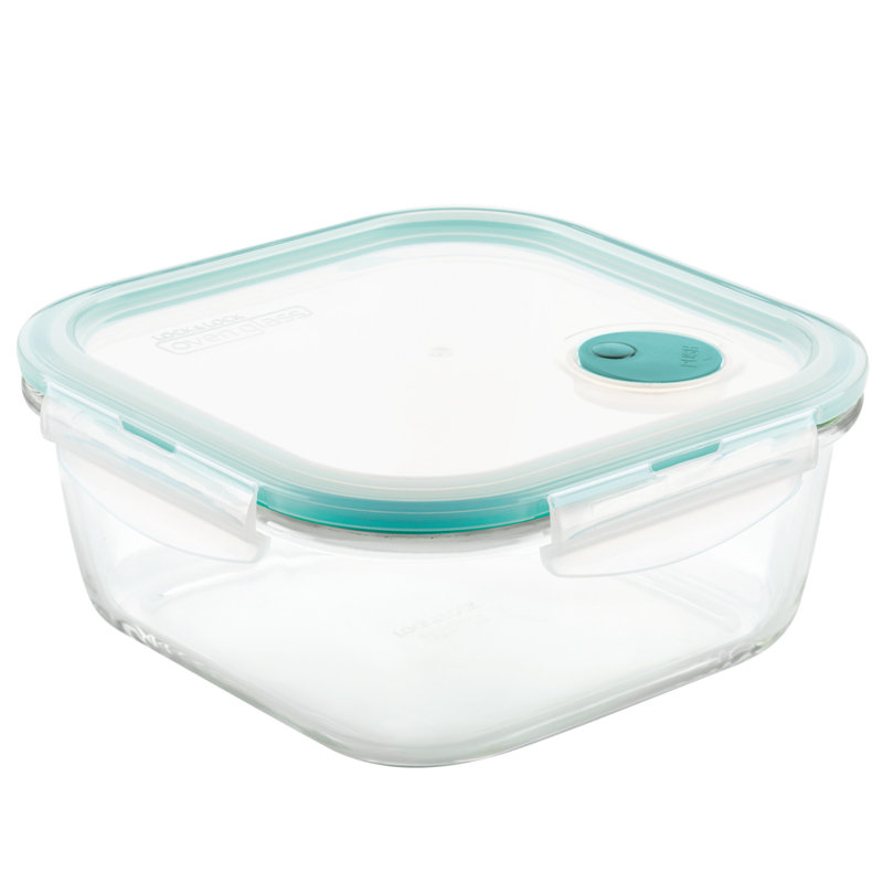 Contenant de rangement pour aliments 47 onces purement meilleurs en verre ventilé