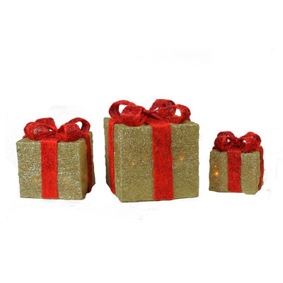 Coffret de Noël illuminé