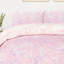 Microfiber Marble Duvet Cover Set with Pillowcases-109272025