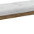 Darla Dining Bench With Tufted Fabric Seating And Warm Walnut Oak Finish,  For Comfortable And Stylish Dining-636094042