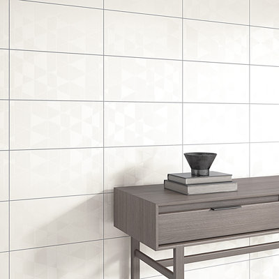 Refinery 12'' W x 24'' L Patterned Porcelain Singular Tile