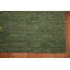 Tapis vert fait à la main de style Gabbeh 5 x 8 po