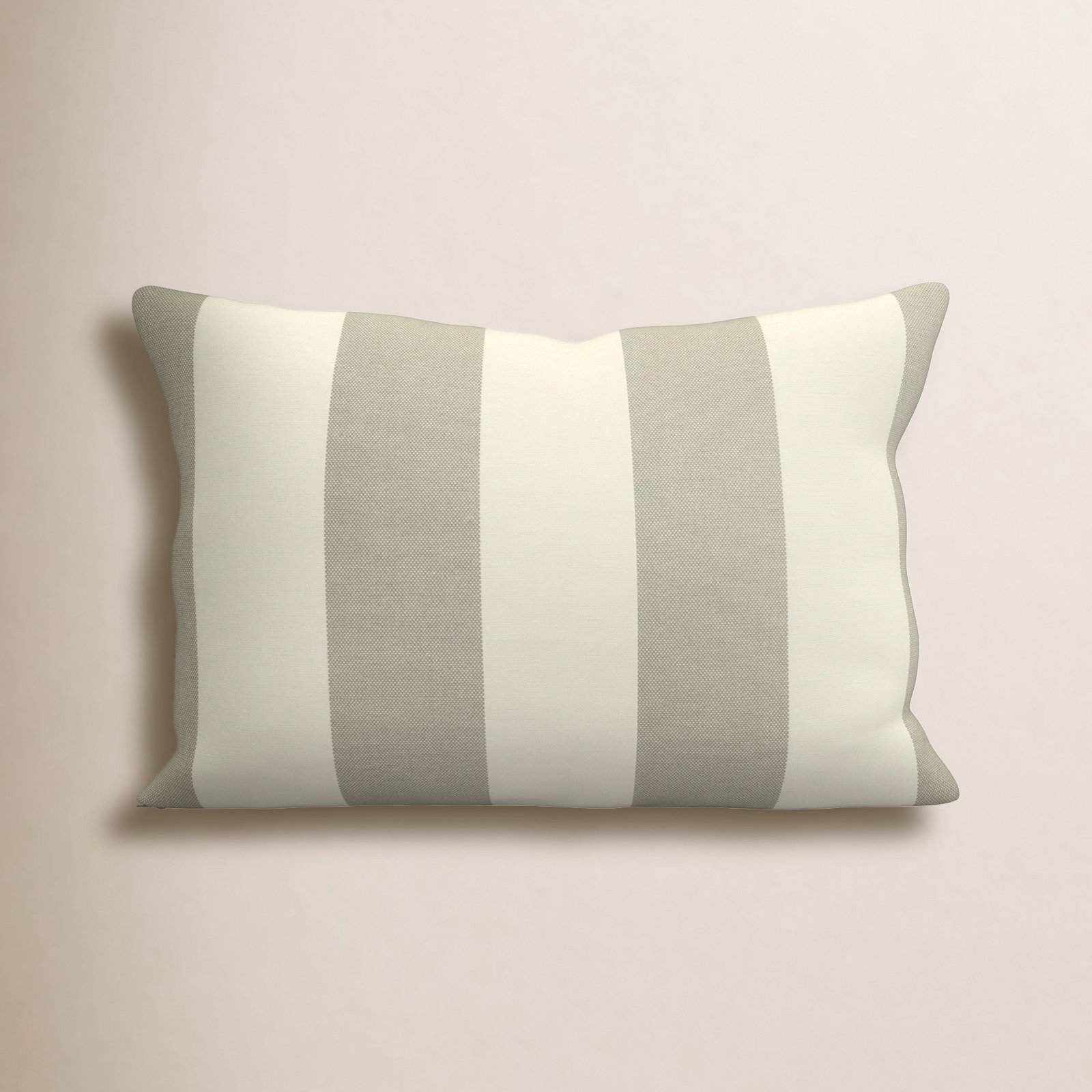 Amala 20" x 3" Sunbrella® Throw Pillow, Solana Seagull