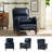 Neliyah 28.75" Wide Genuine Leather Recliner-105914582