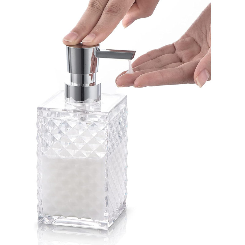Transparent Bathroom Accessory Set