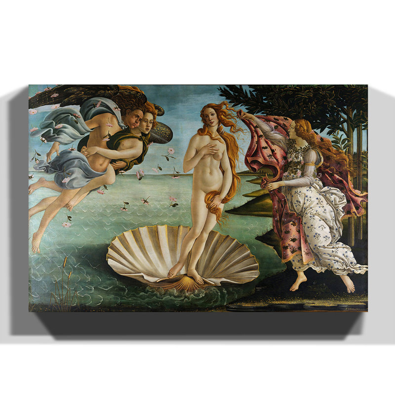 Sandro Botticelli - Wrapped Canvas Painting, 70cm H x 100cm W