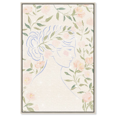 Blooming Hera Print by Oliver Gal