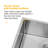 Undermount 16 Guage Kitchen Sink With Stainless Steel Accessories-126561840