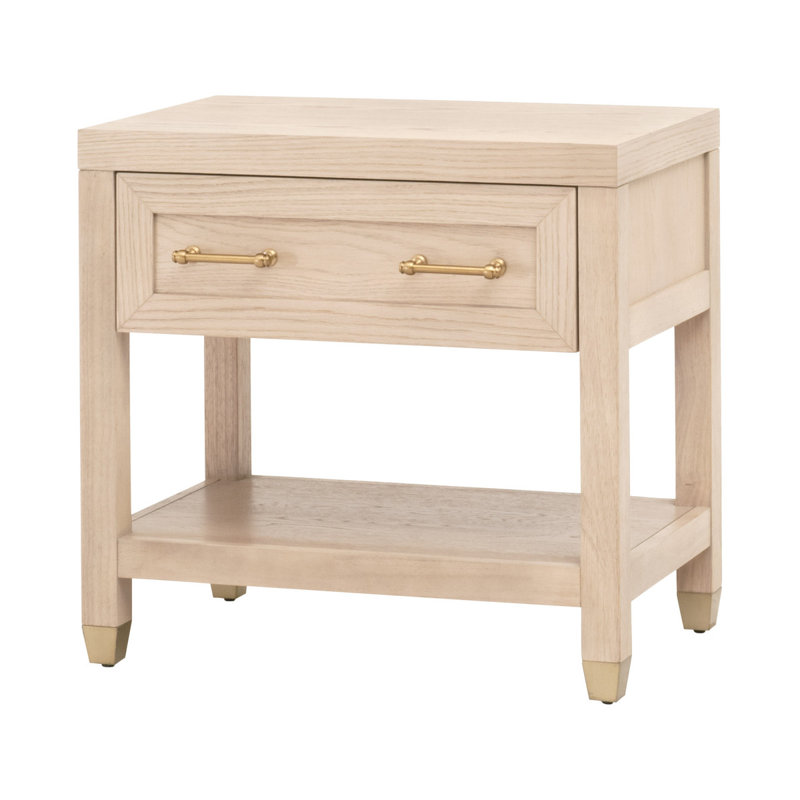 Table de chevet en bois manufacturé Fujiko