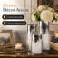  Ensemble de 3 vases en argent