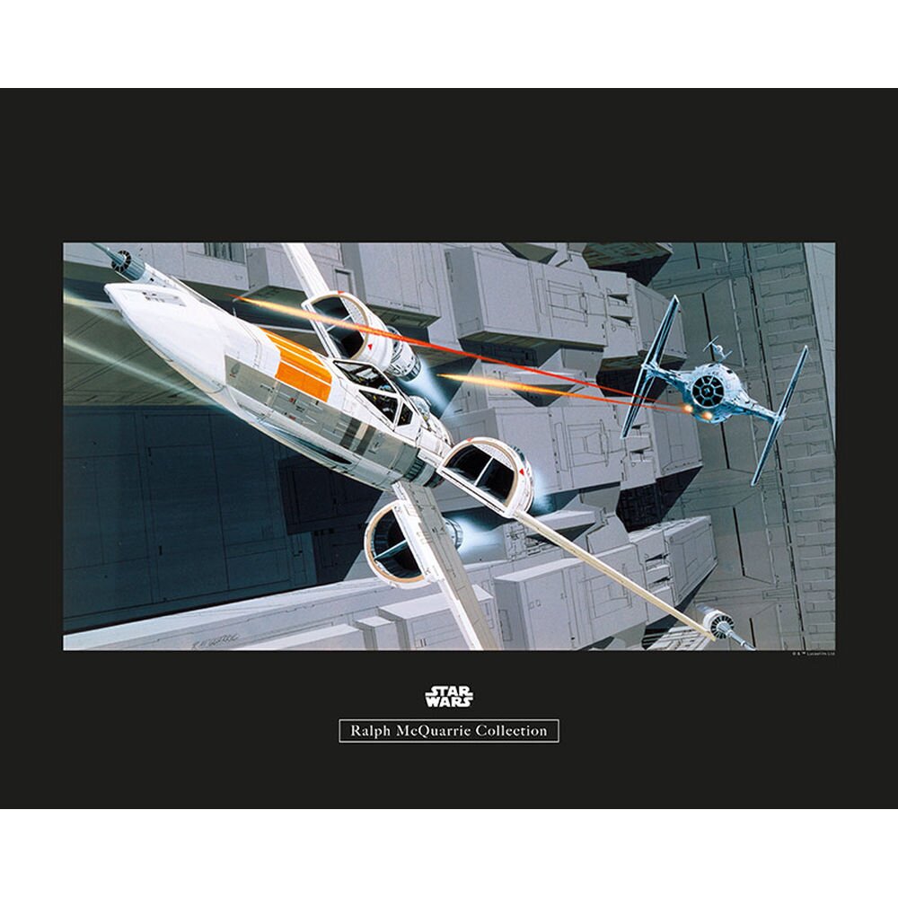 Poster Star Wars Rmq X-Wing vs Tie-Fighter