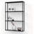 Wall-Mounted Steel Shelving Unit For Kitchen Storage And Display - Durable And Versatile Organizer