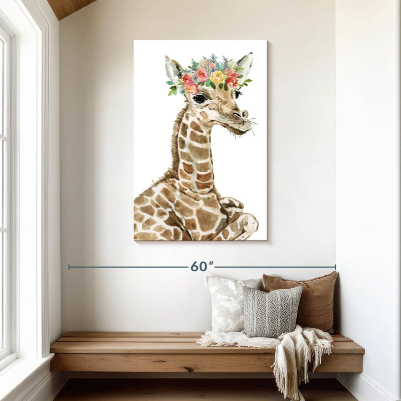 Brampt Savannah Giraffe, 45" H x 30" W