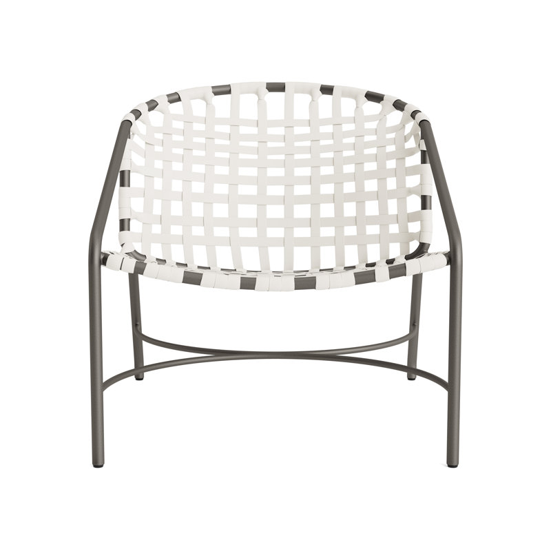 Kantan Outdoor Lounge Chair, Mica/White Lite