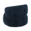 Fauteuil d'appoint rotatif moderne et luxueux avec coussin en mousse de chenille rouille rembourrée et rembourrée de mousse 1 pièce-886939905