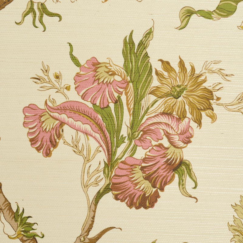 Josephine Sisal Wallpaper, Yellow