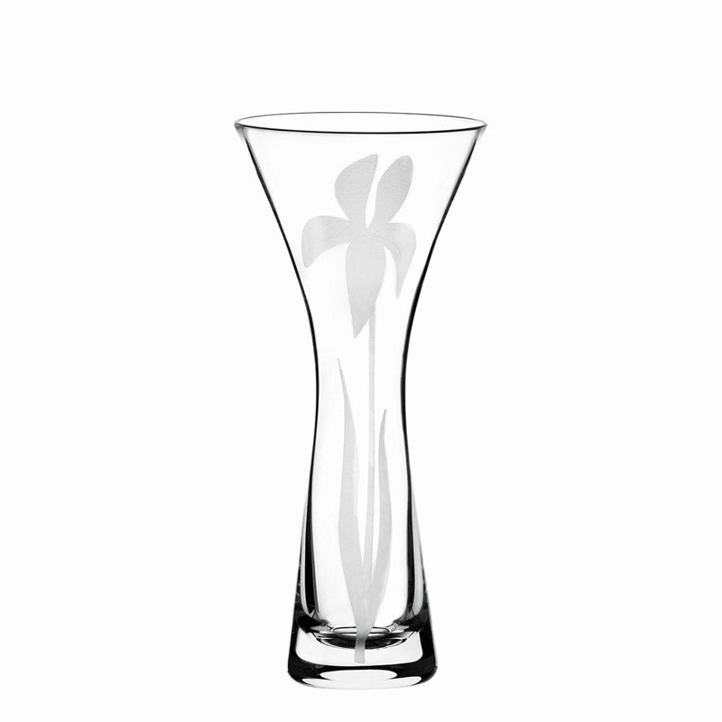 Vase 10" iris