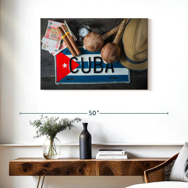 Nicci All Things Cuba, 24" H x 36" W