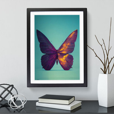 Mysterious Butterfly - Single Picture Frame Print