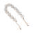 Modern Glass Beads with Woven Jute Cord - Handcrafted Single Decorative Accent with Contemporary Style and Natural Texture for Versatile Display in Any Room or Shelf Decor-107104941